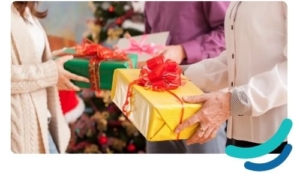 Intercambio de regalos en navidad