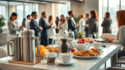Claves para prepara un coffee break